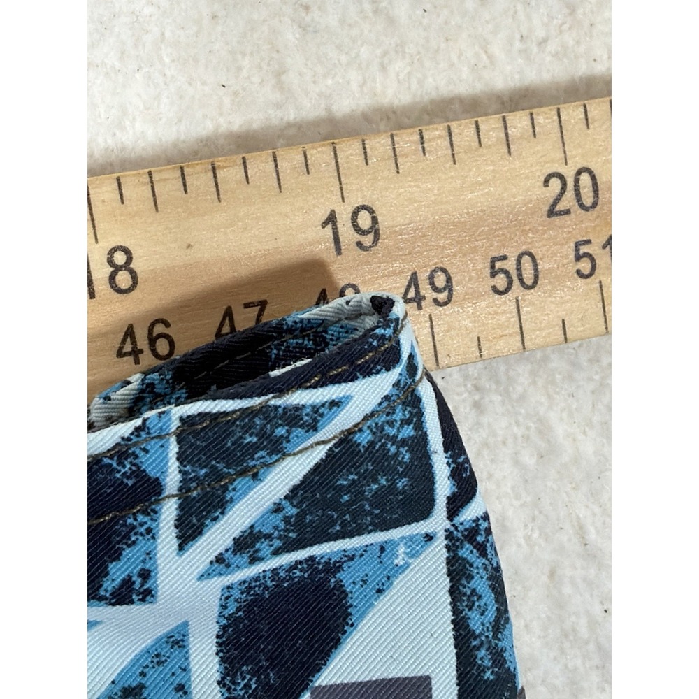 Patagonia Board Shorts Mens 38 Blue Nylon Geometric Surf Beach Gorpcore Coastal - Picture 3 of 16